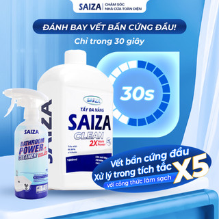  Combo tẩy đa năng xịt nhà tắm SAiZA loại bỏ vết bẩn mảng bám dầu mở nhà tắm gạch men toilet 