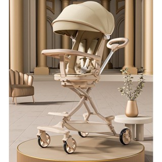 Xe Đẩy M10 Dành Cho Bé Từ Sơ Sinh Gấp Gọn Tiện Lợi, Đảo Chiều 360 - Ngả Lưng 175 Độ Kèm Bàn Ăn Dặm DINO STORE