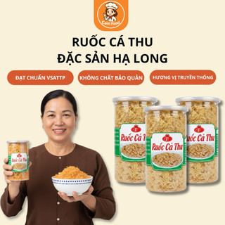 Ruốc cá thu Hạ Long Đặc sản Quảng Ninh hàng chuẩn, sợi ruốc bông mềm, cực ngon, chà bông cá thu sản xuất thủ công VSATTP