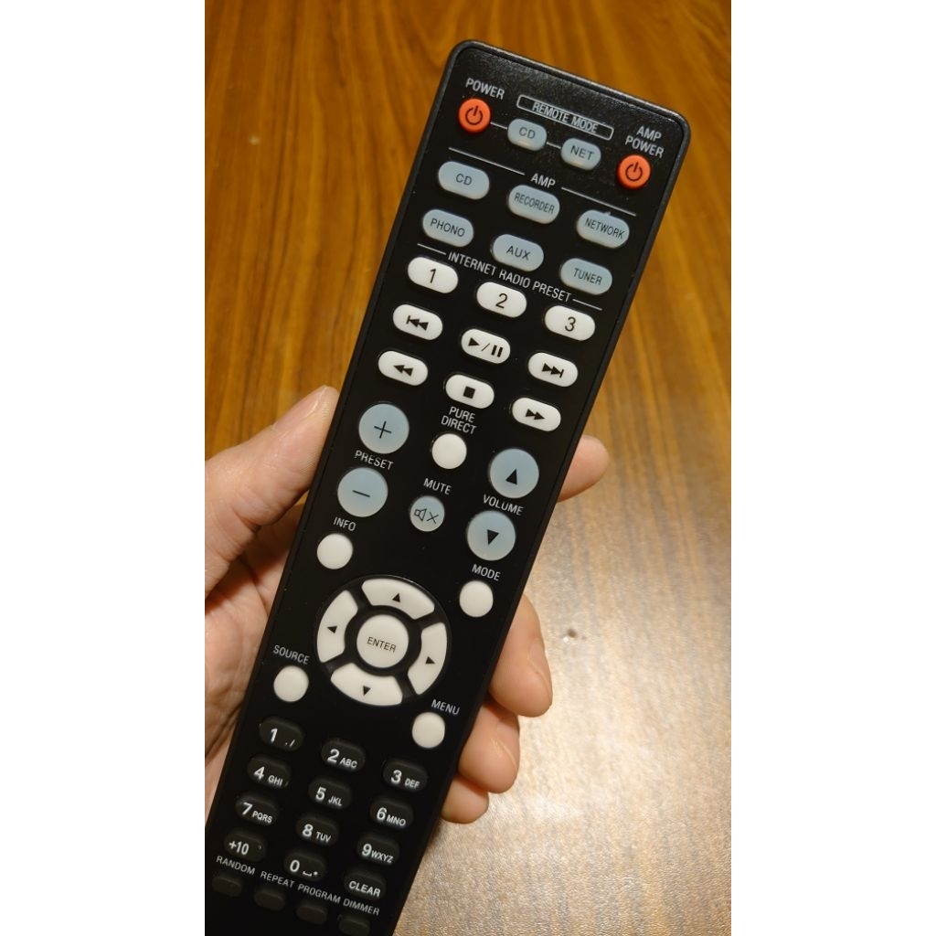 AUDIO¹¹7³🔉 Remote DENON Stereo Amp CD Net 520AE 730AE 720AE Điều khiển cho Đầu CD, DA, Ampli DENON