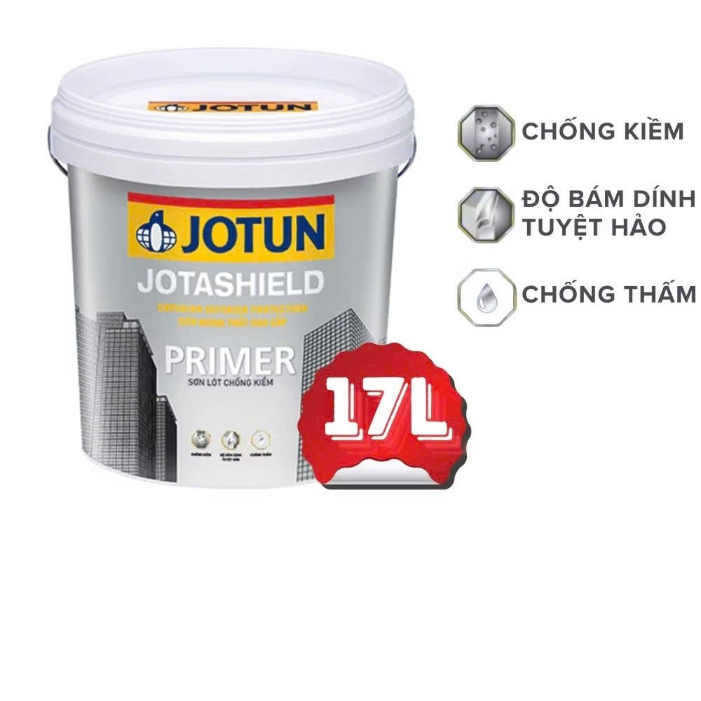 17L - Sơn lót chống kiềm tuyệt hảo cao cấp ngoại thất Jotun Jotashield Primer