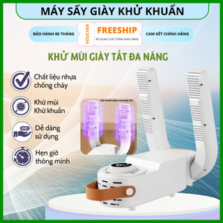  Máy sấy giày Shoe Dryer gấp gọn có tia uv kháng khuẩn khử mùi giày tất chống hôi chân có hẹn giờ 