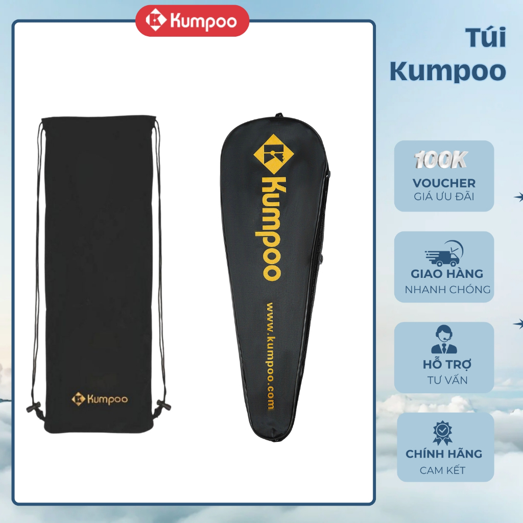 Túi vợt KUMPOO lẻ chính hãng