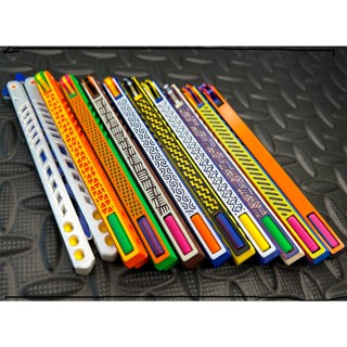 SELL đồ chơi fidget giảm stress xoay vô tận balisong trainer