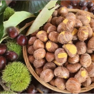 1kg hạt dẻ Cao Bằng bóc sẵn,còn vỏ lụa