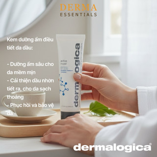   Fullsize 50ml  Kem dưỡng ẩm Dermalogica active moist siêu thoáng mượt và cấp ẩm đến 48 giờ 