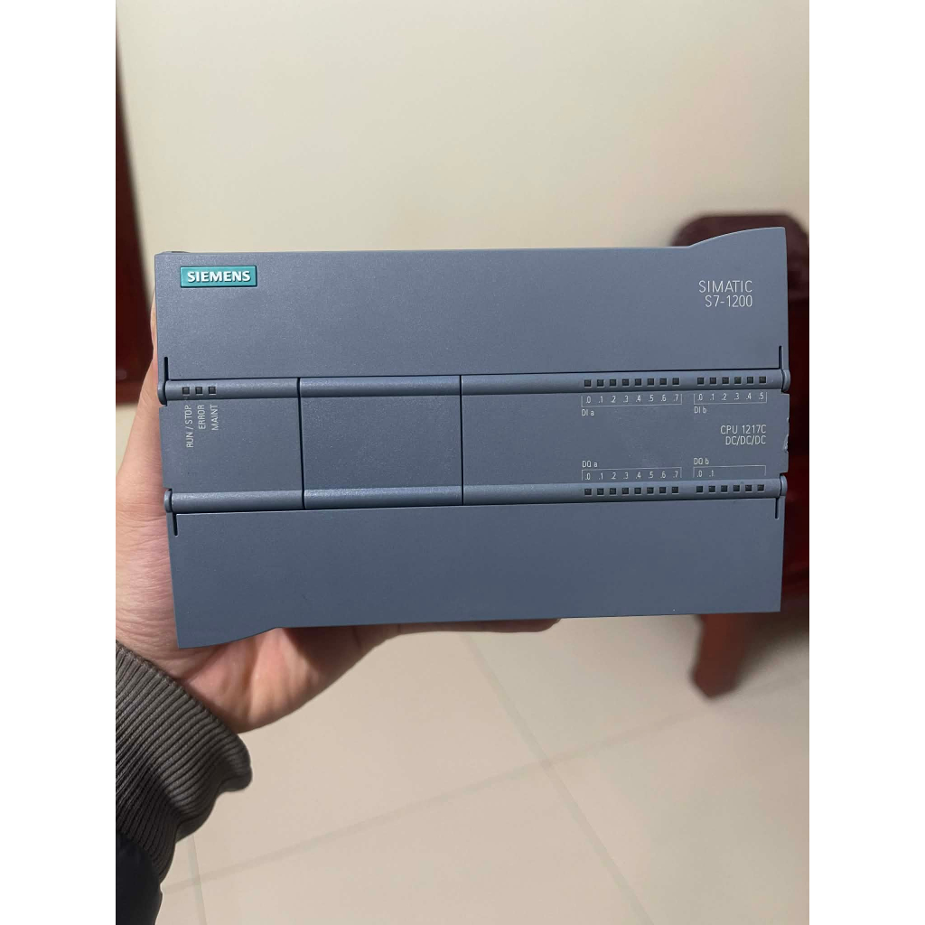 [Hàng đã sử dụng] CPU PLC Siemens S7-1200 1217 DC/DC/DC – Hàng đã qua sử dụng, còn mới 98–99% 1217dc