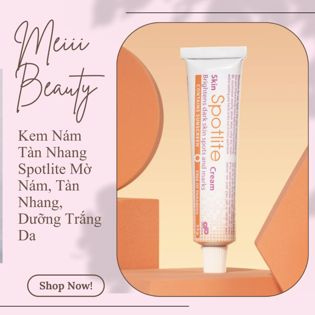 [Sẵn] Kem Nám Tàn Nhang Spotlite Mờ Nám, Tàn Nhang, Dưỡng Trắng Da