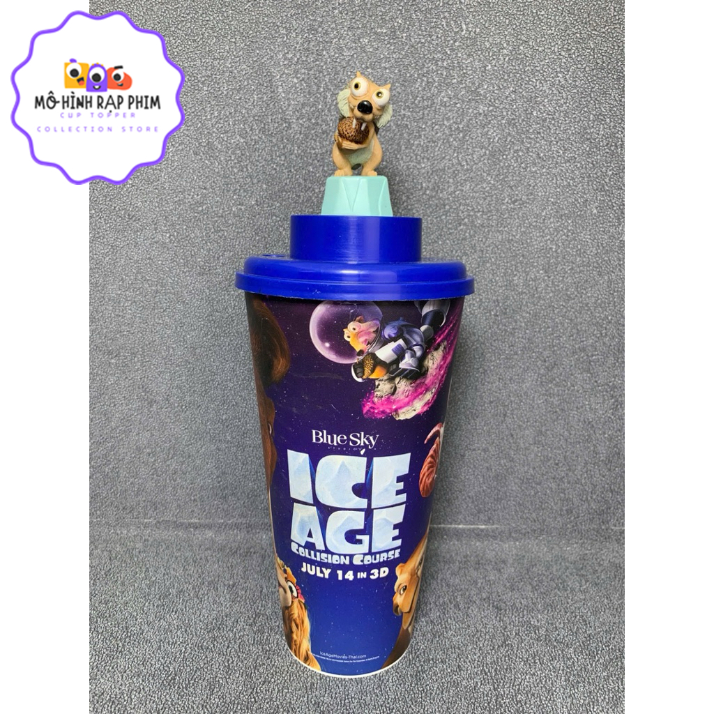 LY NƯỚC KÈM TOPPER PHIM ICE AGE