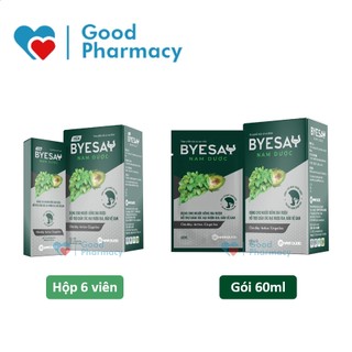  Giải rượu Nam Dược Byesay  dạng viên uống   nước  hỗ trợ giải rượu giảm đau đầu giảm mệt mỏi sau khi uống bia rượu 