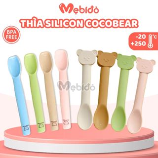  Thìa Ăn Dặm Muỗng Ăn Dặm Silicon Cho Bé Bền Đẹp Kích Thích Bé Ăn Ngon - Shop Mẹ Bí Đỏ 