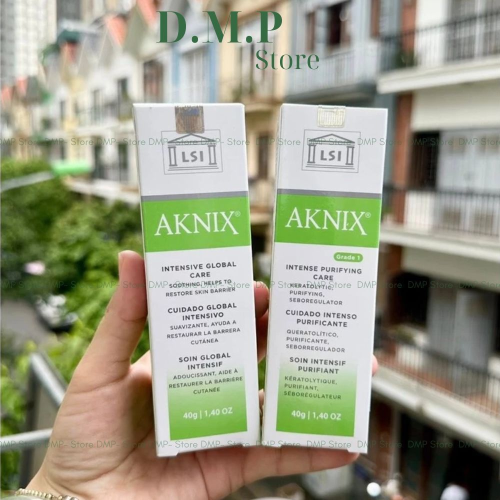 [Hàng công ty] Kem dưỡng Cho Da Mụn Aknix Intensive Global Care - Aknix Intense Purifying Care 40gg
