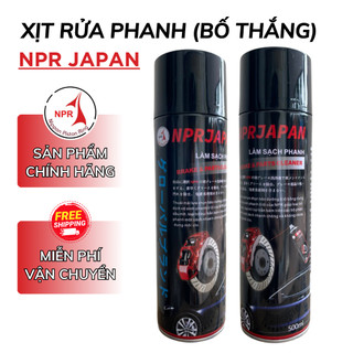 [Thùng 12 chai] Dung dịch vệ sinh phanh, bố thắng - Vệ sinh thắng đĩa, tẩy dầu mỡ chính hãng NPR JAPAN