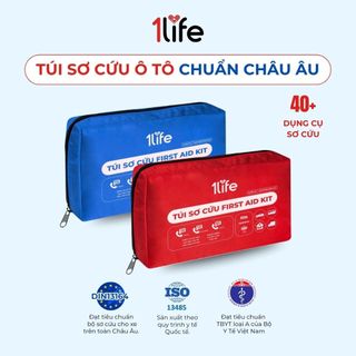 Túi sơ cứu nhanh cho gia đình, xe ô tô tiêu chuẩn Châu Âu DIN 13164