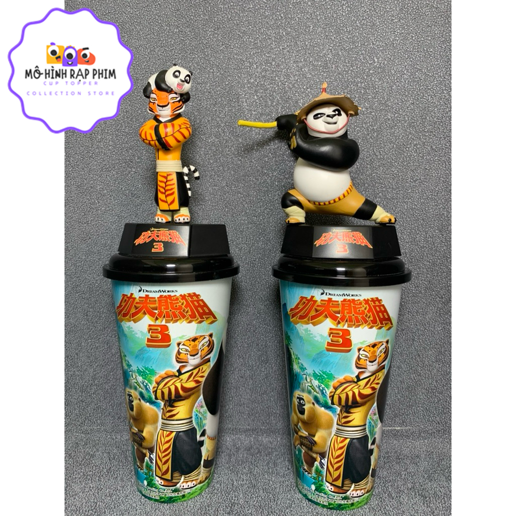 LY NƯỚC KÈM TOPPER PHIM KUNGFU PANDA 3