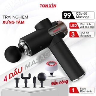 Máy Massage Cầm Tay chính hãng TONKIN TK1, 99 cấp độ massage, thư dãn toàn thân, cổ, vai, gáy