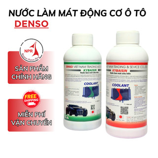 Nước làm mát ô tô DENSO - Nước mát ô tô màu xanh đỏ chính hãng 500ML