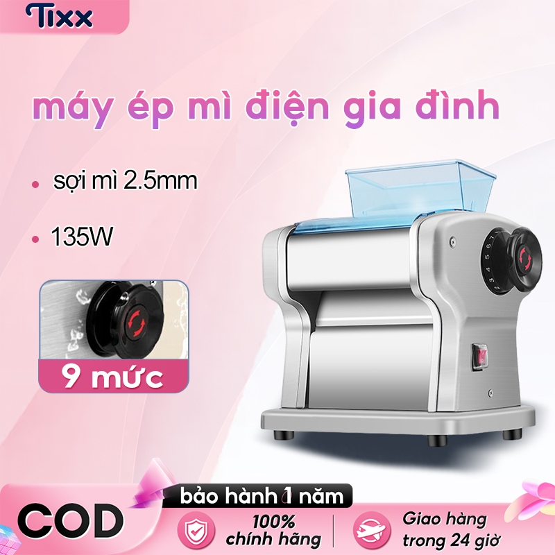 TIXX máy cán mì điện 135W Noodle Maker máy làm mì điện