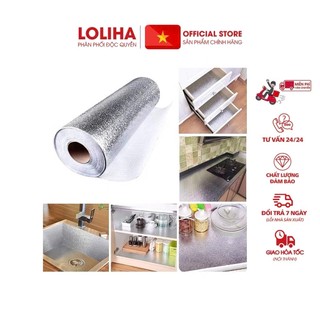 🏵️FREESHIP🏵️ Combo 5 Cuộn giấy bạc dán bếp chống nướcP