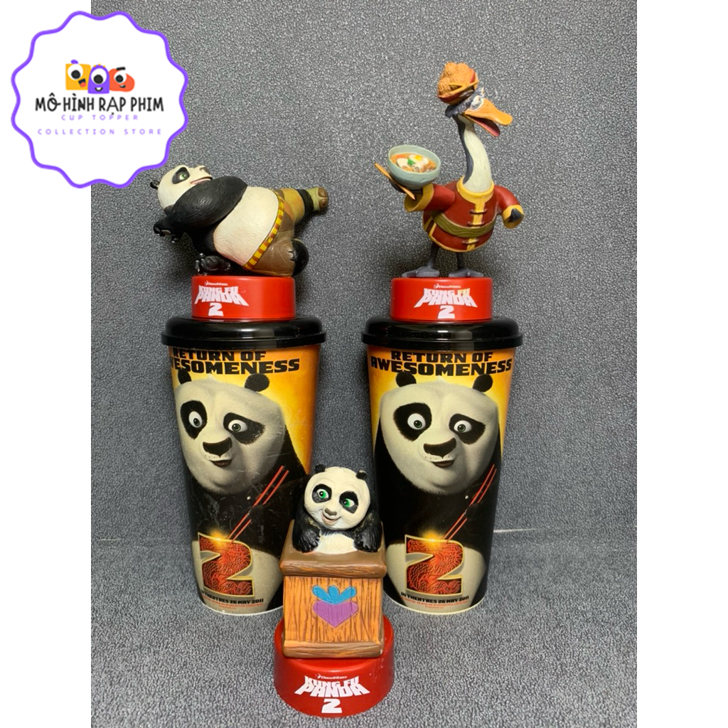 LY NƯỚC KÈM TOPPER PHIM KUNGFU PANDA 2