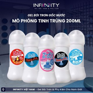[Che Tên] Gel Bôi Trơn Mô Phỏng Tinh Trùng 200ml Gồm 5 Loại Cảm Giác Đặc Biệt
