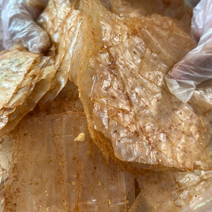 1KG BÁNH TRÁNG PHƠI SƯƠNG Xè Ki MUỐI TỎI NHUYỄN TÂY NINH