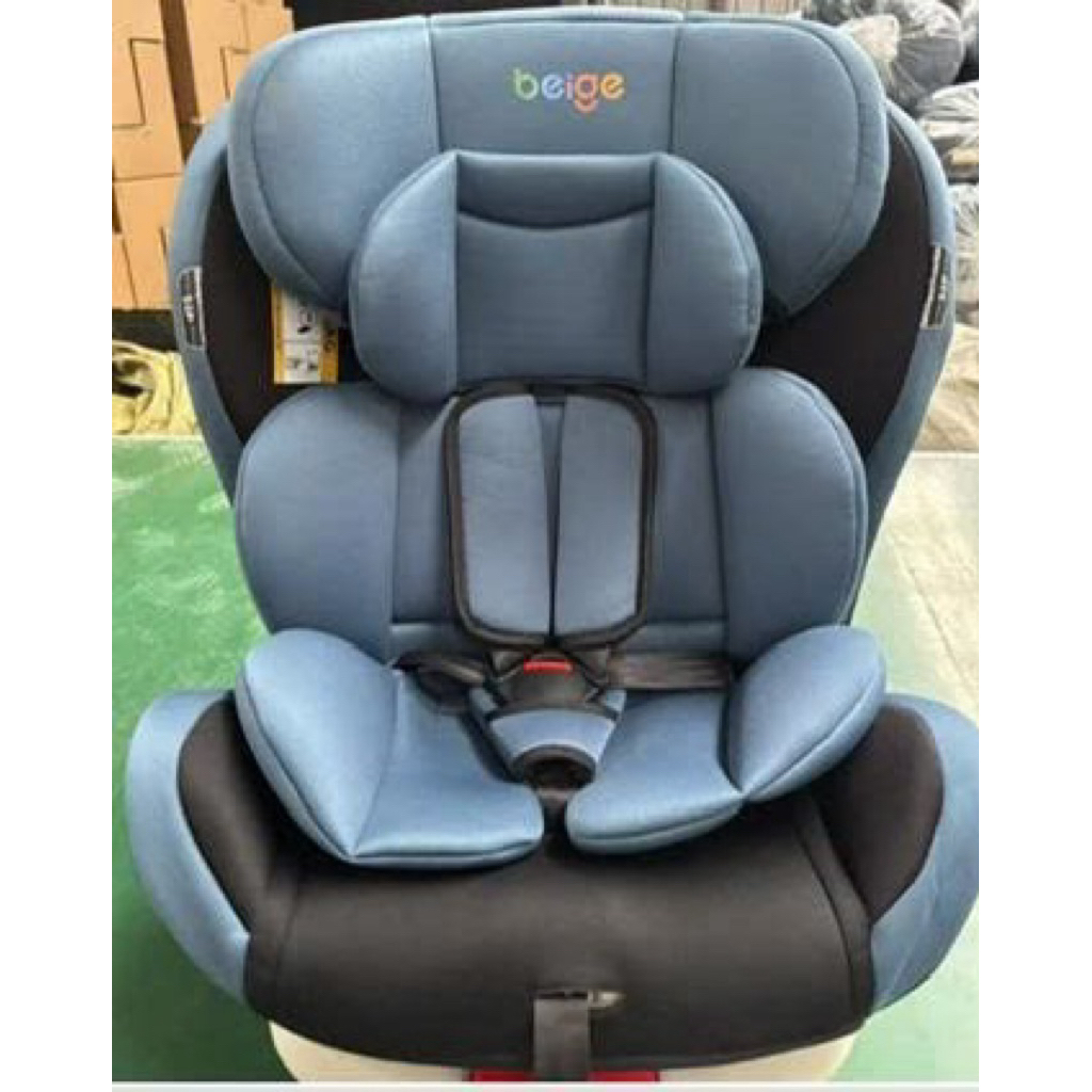 (Có ISOFIX)Ghế ngồi ô tô cho bé Beige ISOFIX – Ghế an toàn trẻ em, ngả đa mức, dùng từ sơ sinh đến 7