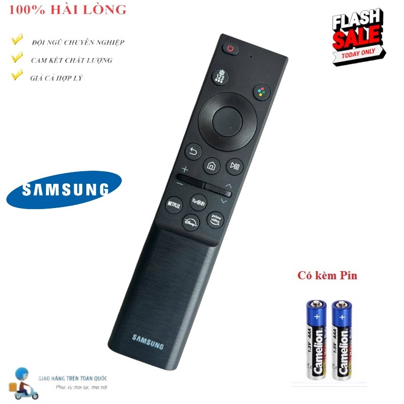 [HÀNG INDONESIA]Remote Điều khiển tivi CƠ THƯỜNG Samsung Qled NÚT VieON Hàng chất lượng cao Tặng Pin