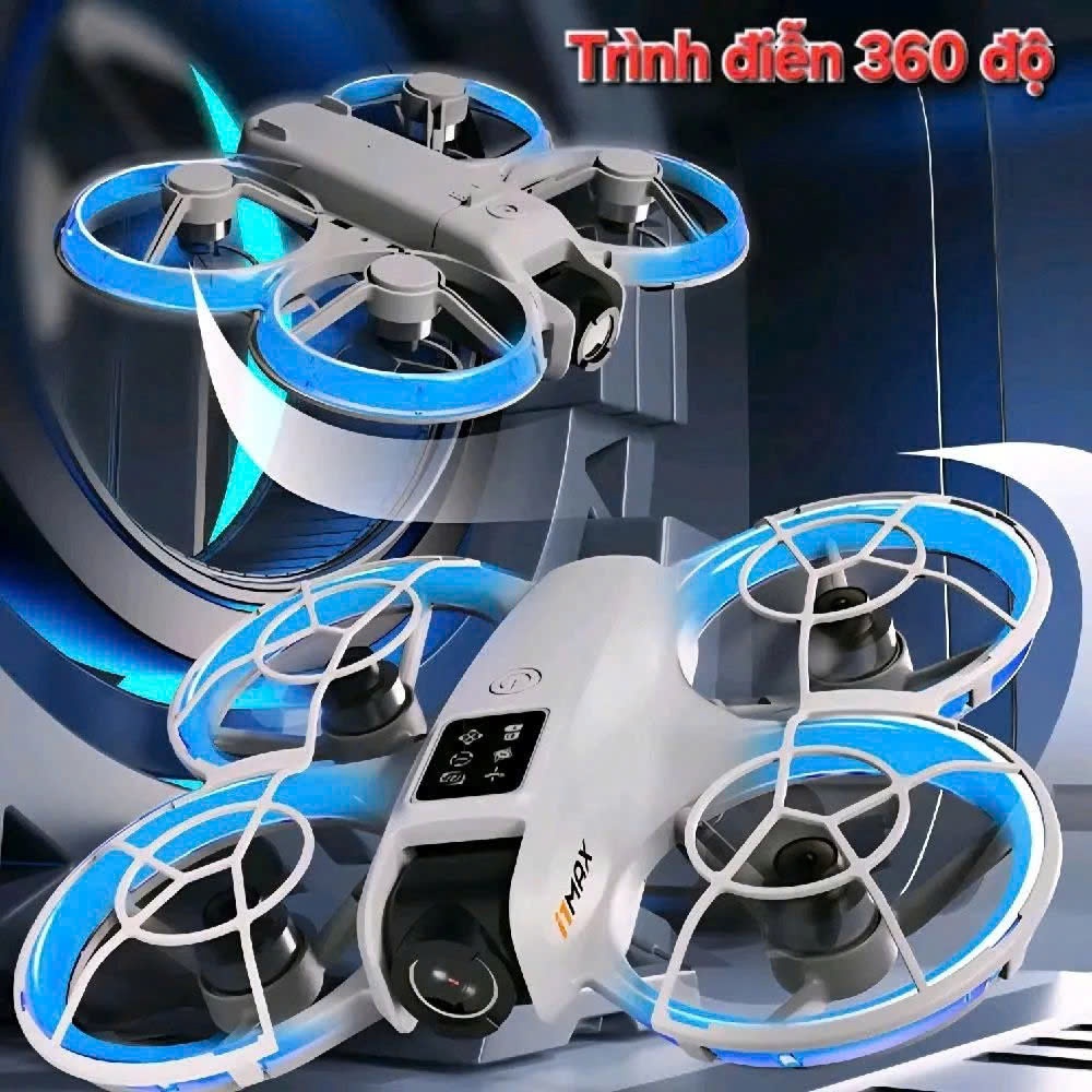 Flycam I1 Max, Máy bay điều khiển từ xa, Khung bảo vệ, Flycam, Cảm biến chống va chạm, Plycam | BigBuy360 - bigbuy360.vn