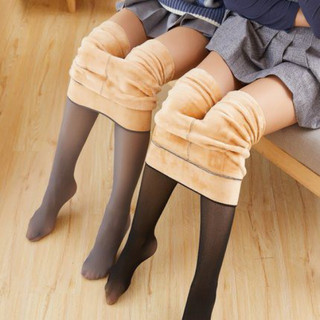 Quần tất giả da 3D lót lông siêu ấm