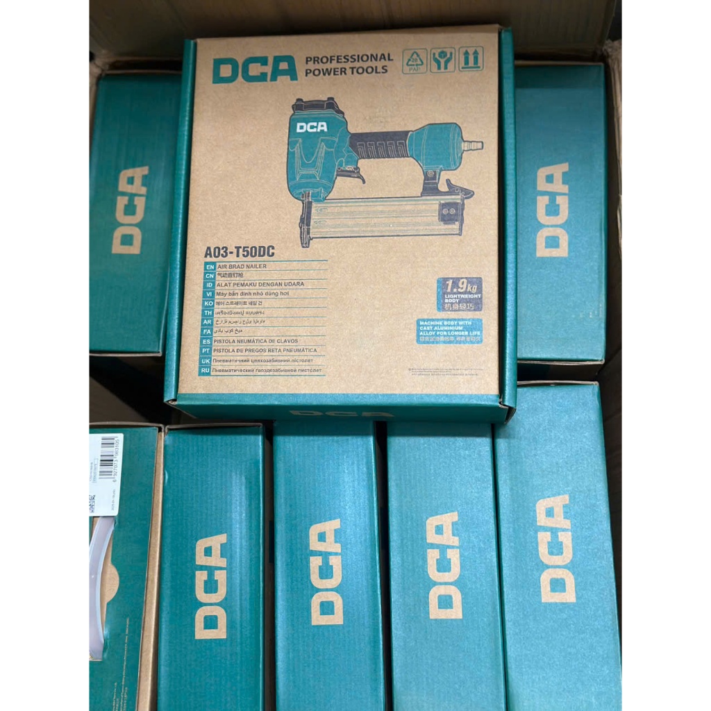 Súng Bắn Đinh Thẳng DCA F50 Dùng Hơi Hàng Chính Hãng DCA