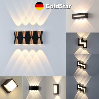  GoldStar Đèn Hắt Tường Ngoài Trời,🌸8W🌸Loại Đèn Trang Trí Trong Nhà Ngoài Trời  Chống Nước  