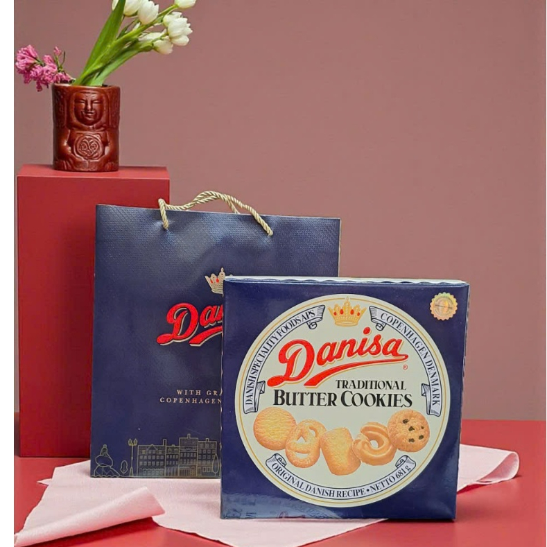 Danisa - Bánh Quy Bơ HT 200g,  454g, 681g, 908g& Bánh Danisa Cranberry HT 405g, 607g