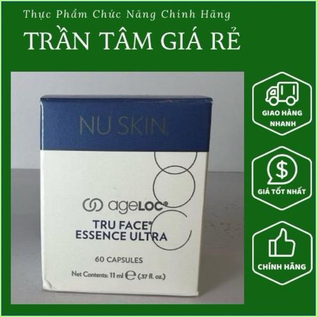 HCM - Tru face Nuskin ageLOC viên TruFace nuskin Essence Ultra nhập khẩu Usa giúp săn chắc da.