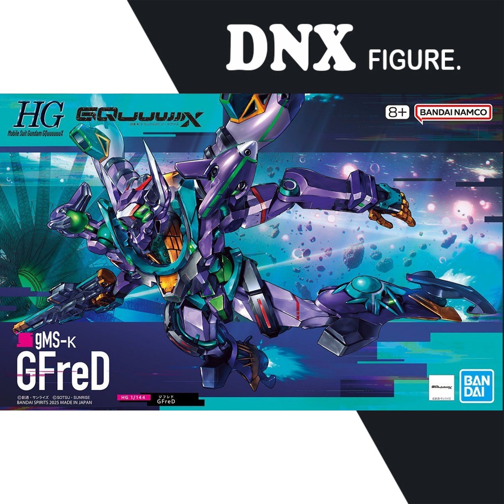 Mô hình lắp ráp HG GQ 1/144 Gundam GFreD (New Seal)