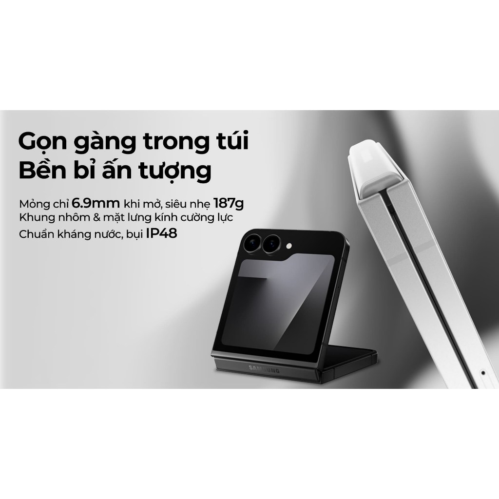 Điện Thoại Samsung Galaxy Z Flip7 FE 8GB/128GB Chính Hãng | BigBuy360 - bigbuy360.vn