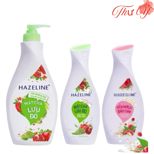Sữa dưỡng thể Hazeline dưỡng trắng da 230ml/370 ml
