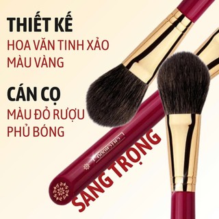 Cọ makeup má hồng/phủ phấn nhỏ CHICHODO Precision Blusher C104 bám phấn