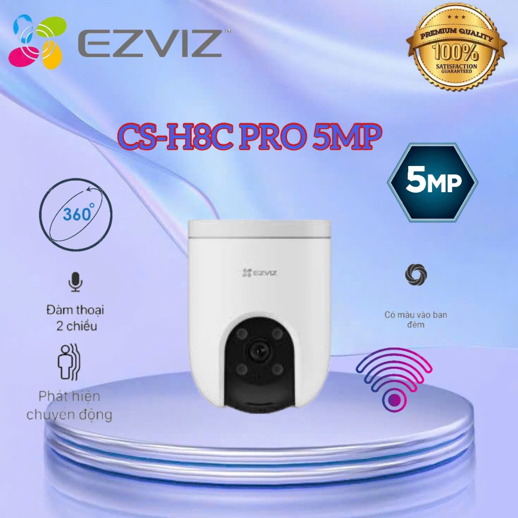 Camera WiFi quay quét EZVIZ H8C Pro 3K 5MP