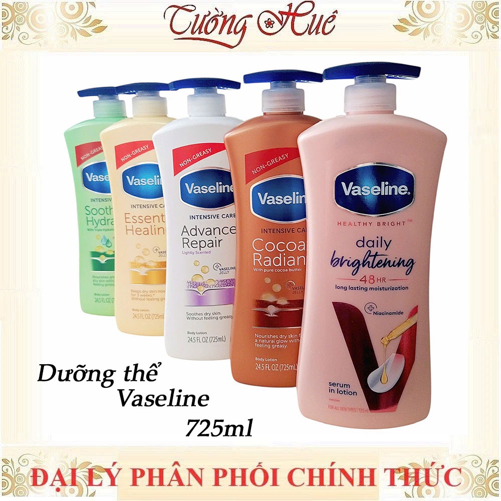 Dưỡng Thể Vaseline Cấp Ẩm Da - 725ml (Nhiều Lựa Chọn)