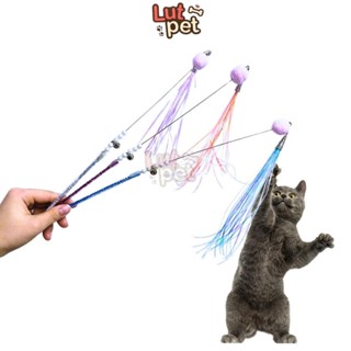 Cần câu cho mèo, cây phất trần, đồ chơi cho mèo - lutpet