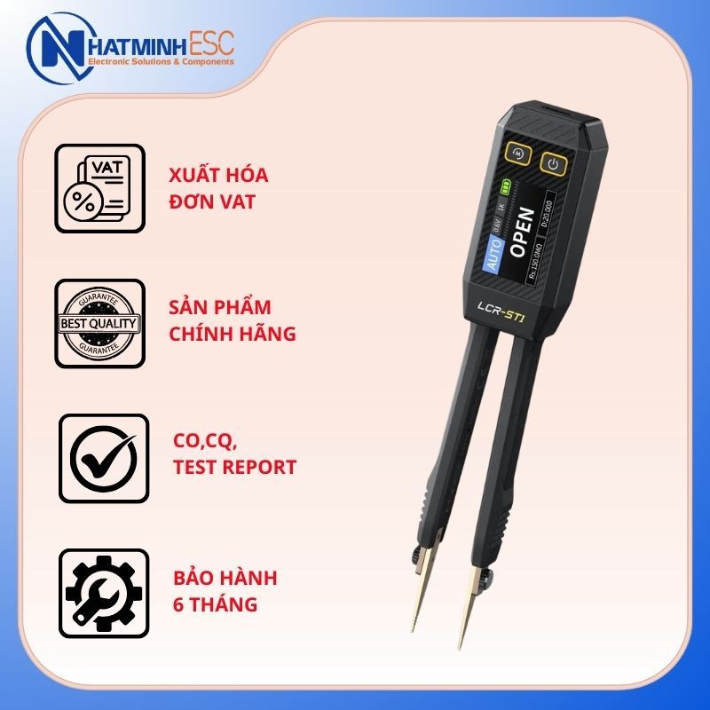 Đồng hồ đo linh kiện dán FNIRSI LCR-ST1 điện tử thông minh