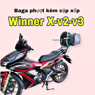 Baga lắp xe winner X (tặng  kèm  xốp  bọc gác tay)khi mua bộ  có gác  tay, sử  dụng  cản xin của  xe