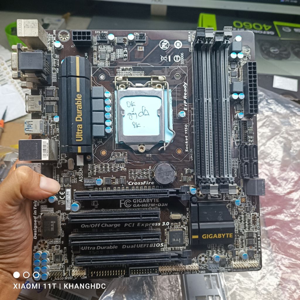 H87 MÃ H87M D3H GÃY 1 CHÂN SK [CÓ KÈM FE CHẶN MIẾNG SẮT]