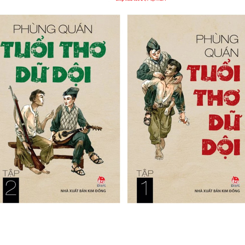 Sách - Tuổi thơ dữ dội (Trọn bộ 2 tập)