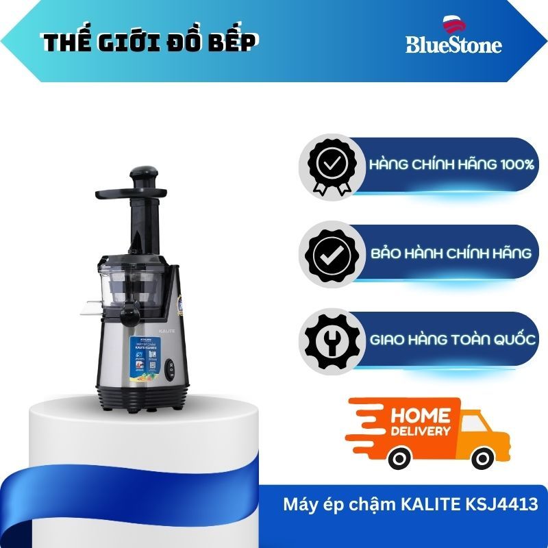 Máy Ép Chậm KALITE KSJ4413 – Ép kiệt bã không sinh nhiệt – Công suất mạnh mẽ 200W - TGB