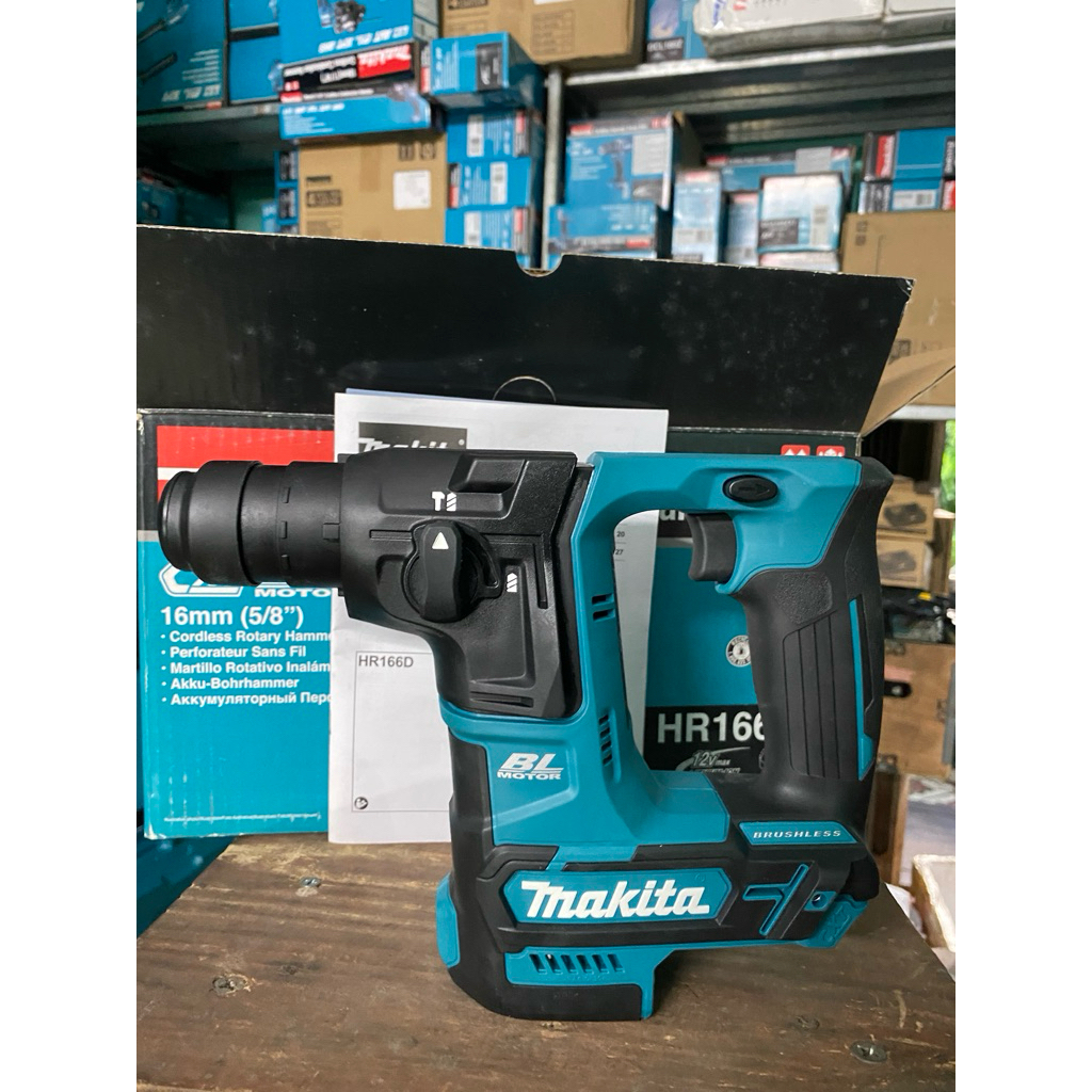 Máy khoan động lực Makita HR166D hàng bóc bộ mới (BL) (12V Max)