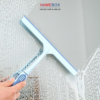 Cây Gạt Nước Cầm Tay Cao Su Mềm Mại Bền Bỉ, Cây Lau Kính Tiện Lợi Gạt Sạch Mọi Vết Bẩn Nhanh Chóng