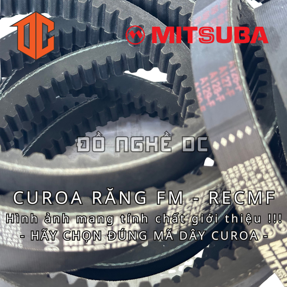 Dây curoa RECMF Thailand MITSUBA FM73 FM42 FM66 FM99 FM81 FM45 FM64 FM84 FM30 FM35 FM83 FM59 FM86 FM