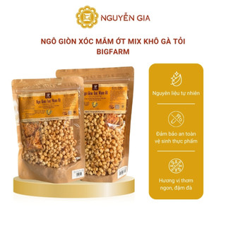 Ngô Giòn Xóc Mắm Ớt Mix Khô Gà Tỏi Bigfarm 200g / 280g / 300g NGDAV022